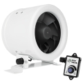 Dalap 24MF125 - Kanalski ventilator z varčnim motorjem in regulatorjem hitrosti MF 125 EC 20W/230V