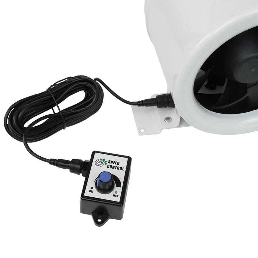 Dalap 24MF150 - Kanalni ventilator z energetsko učinkovitim motorjem in regulatorjem hitrosti MF 150 EC 40W/230V