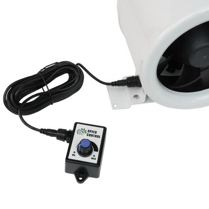 Dalap 24MF200 - Kanalni ventilator z varčnim motorjem in regulatorjem hitrosti MF 200 EC 75W/230V