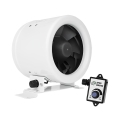 Dalap 24MF200 - Kanalni ventilator z varčnim motorjem in regulatorjem hitrosti MF 200 EC 75W/230V
