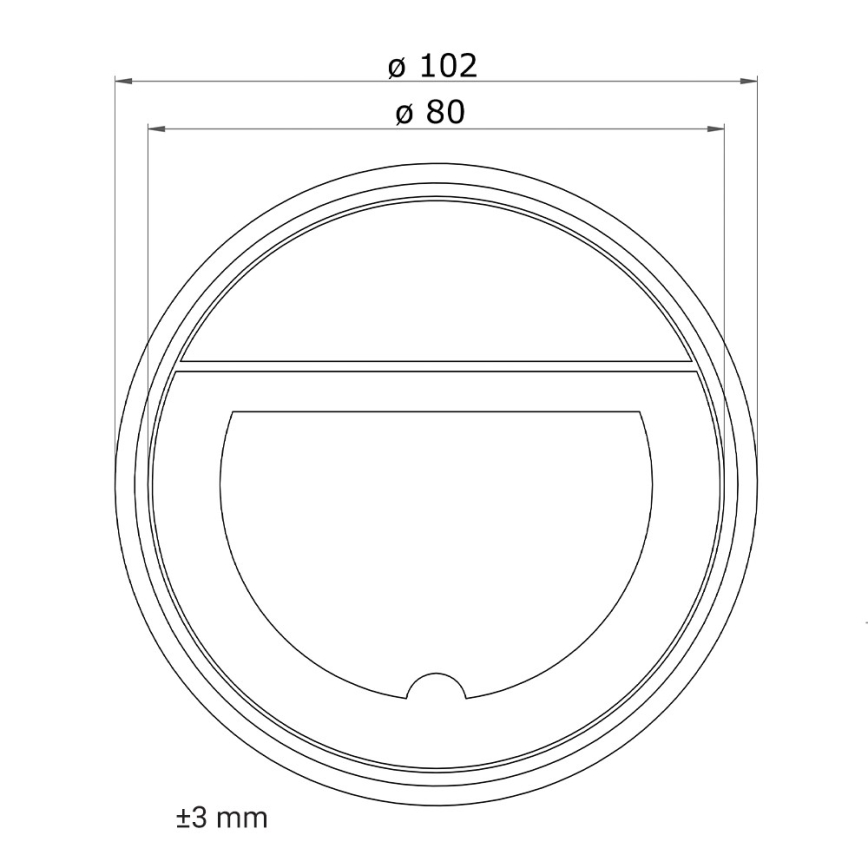 Dalap 2990 - Povratna loputa GBV 100, neprepustna za vonjave in paro