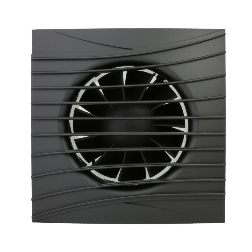 Dalap 41095ZW - Aksialni ventilator s časovnikom in senzorjem vlažnosti 100 DARK ZW 8,4W/230V