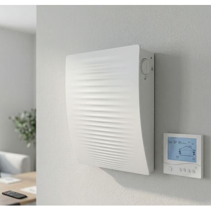 Dalap 55561 - Komplet 2x sobnih rekuperatorjev ZEPHIR SIMPLE DOUBLE 7,61W/230V