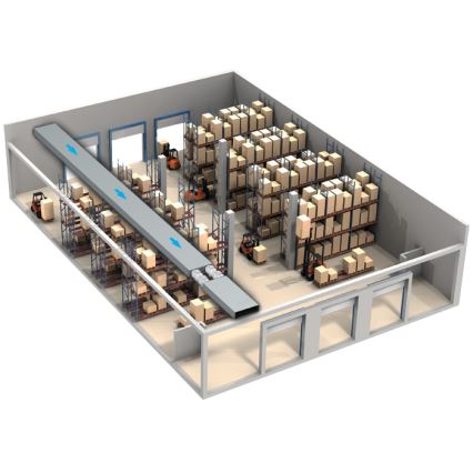 Dalap 8199 - Aksialni ventilator AP PROFI 100 25W/230V