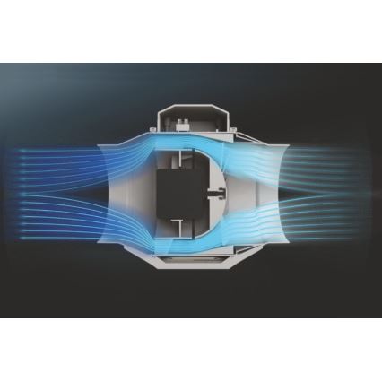 Dalap 8199 - Aksialni ventilator AP PROFI 100 25W/230V