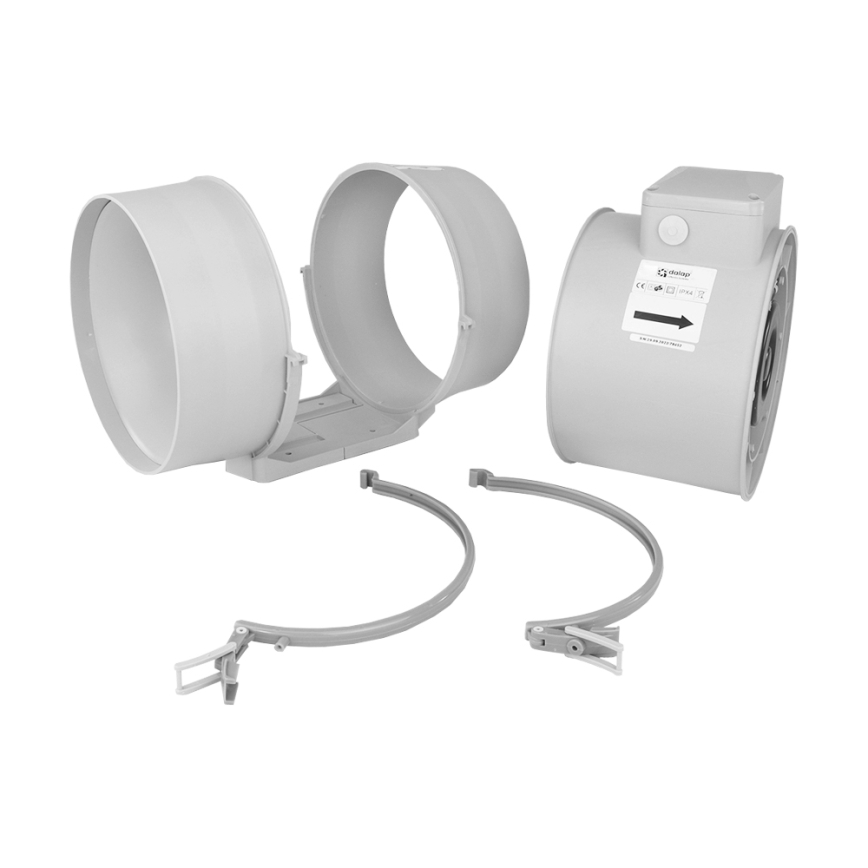 Dalap 8216 - Aksialni ventilator AP PROFI 200 108W/230V
