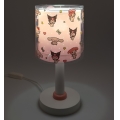 Dalber 41251 - LED otroška svetilka HELLO KITTY&FRIENDS 1xG4/4W/230V rožnata