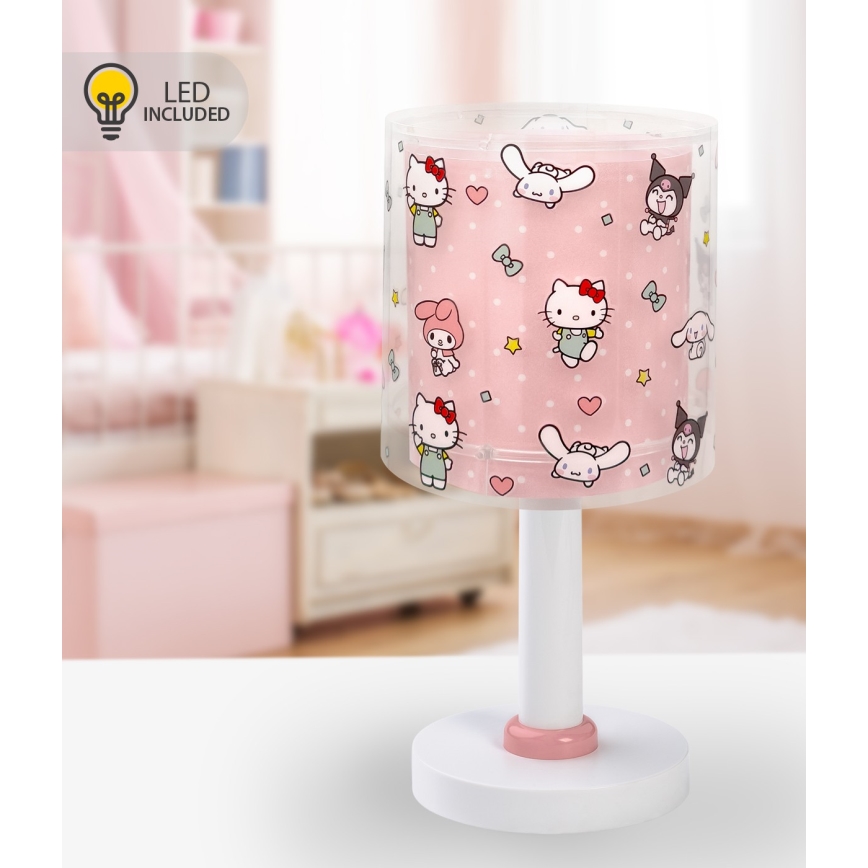 Dalber 41251 - LED otroška svetilka HELLO KITTY&FRIENDS 1xG4/4W/230V rožnata