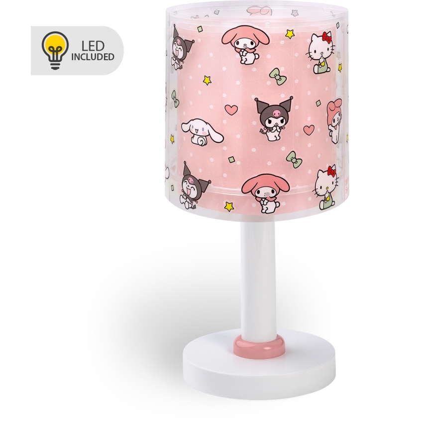 Dalber 41251 - LED otroška svetilka HELLO KITTY&FRIENDS 1xG4/4W/230V rožnata