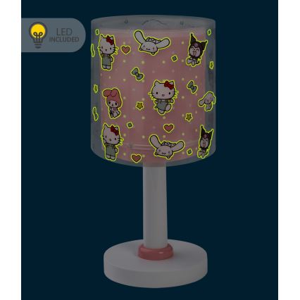Dalber 41251 - LED otroška svetilka HELLO KITTY&FRIENDS 1xG4/4W/230V rožnata