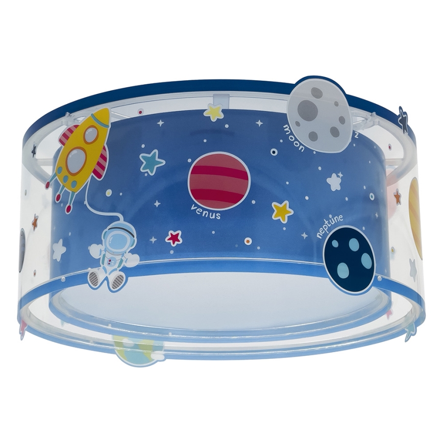 Dalber 41346 - Otroška stropna svetilka PLANETS 2xE27/60W/230V