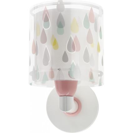 Dalber 41439 - Otroška stenska svetilka COLOR RAIN 1xE27/60W/230V