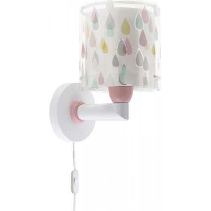 Dalber 41439 - Otroška stenska svetilka COLOR RAIN 1xE27/60W/230V