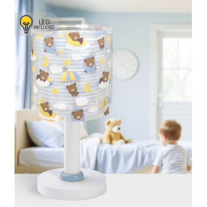 Dalber 41571T - LED otroška nočna lučka BABY TEDDY 1xG4/4W/230V modra