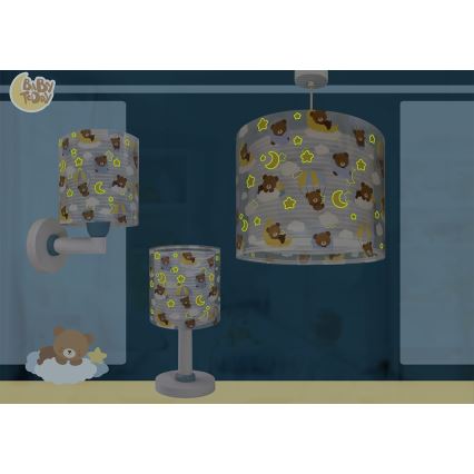 Dalber 41571T - LED otroška nočna lučka BABY TEDDY 1xG4/4W/230V modra