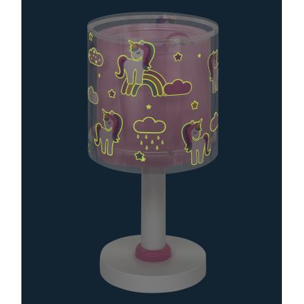 Dalber 41591N - LED otroška nočna lučka UNICORNS 1xG4/4W/230V roza