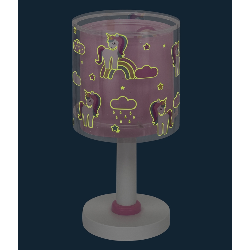 Dalber 41591N - LED otroška nočna lučka UNICORNS 1xG4/4W/230V roza