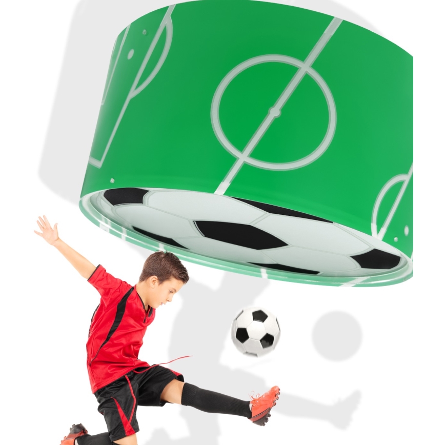 Dalber 41736 - Otroška stropna svetilka FOOTBALL 2xE27/15W/230V