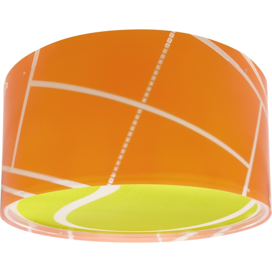 Dalber 41756 - Otroška stropna svetilka TENNIS 2xE27/15W/230V