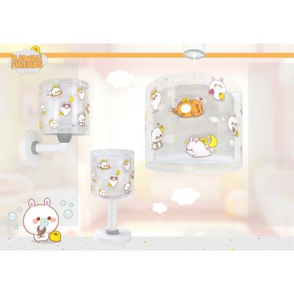 Dalber 41761E - LED otroška namizna svetilka KAWAII FRIENDS 1xG4/4W/230V siva