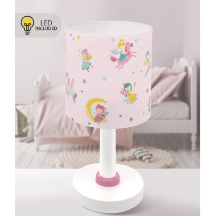 Dalber 42491N - LED otroška nočna svetilka FAIRY DREAMS 1xG4/4W/230V, rožnata