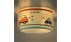 Dalber 60616 - Otroška stropna svetilka POLICE 2xE27/60W/230V