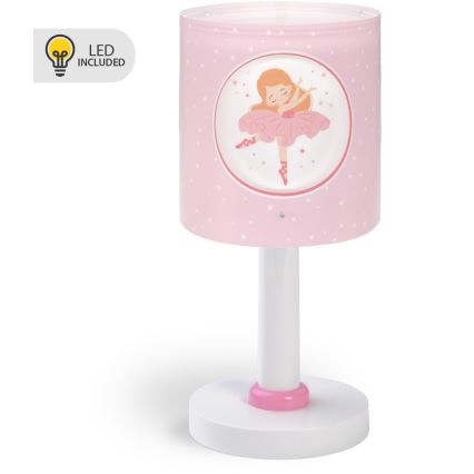 Dalber 60911 - LED Otroška nočna lučka PRINCESS DANCE 1xG4/4W/230V roza