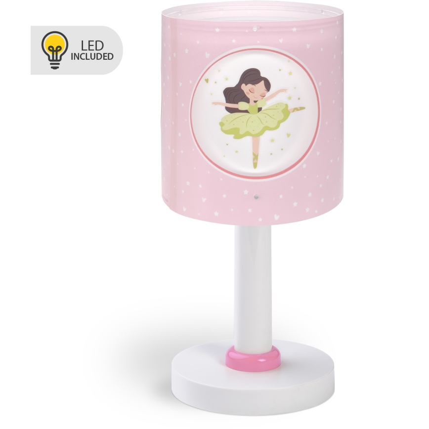 Dalber 60911 - LED Otroška nočna lučka PRINCESS DANCE 1xG4/4W/230V roza