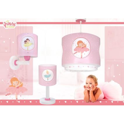 Dalber 60911 - LED Otroška nočna lučka PRINCESS DANCE 1xG4/4W/230V roza