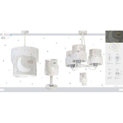 Dalber 61235E - LED Svetilka za vtičnico MOON 1xE14/0,5W/230V