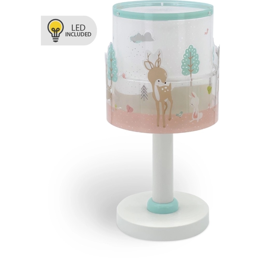 Dalber 61271N - LED otroška namizna svetilka LOVING DEER 1xG4/4W/230V večbarvna