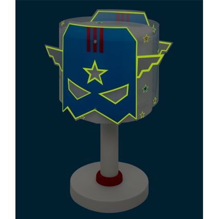 Dalber 61811N - LED otroška nočna svetilka BLUE HERO 1xG4/4W/230V bela/modra