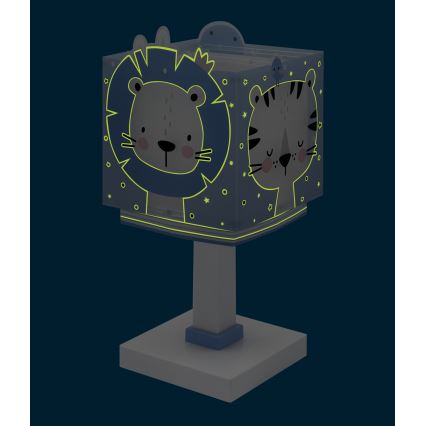 Dalber 63111NT - LED otroška svetilka BABY JUNGLE 1xG4/4W/230V modra