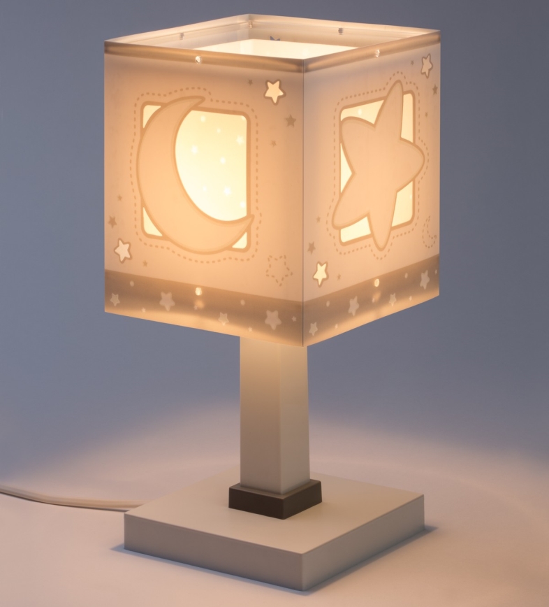 Dalber 63231NE - LED otroška svetilka MOONLIGHT 1xG4/4W/230V siva