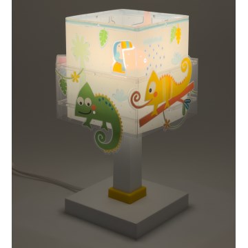 Dalber 63311N - LED otroška svetilka HAPPY JUNGLE 1xG4/4W/230V večbarvna