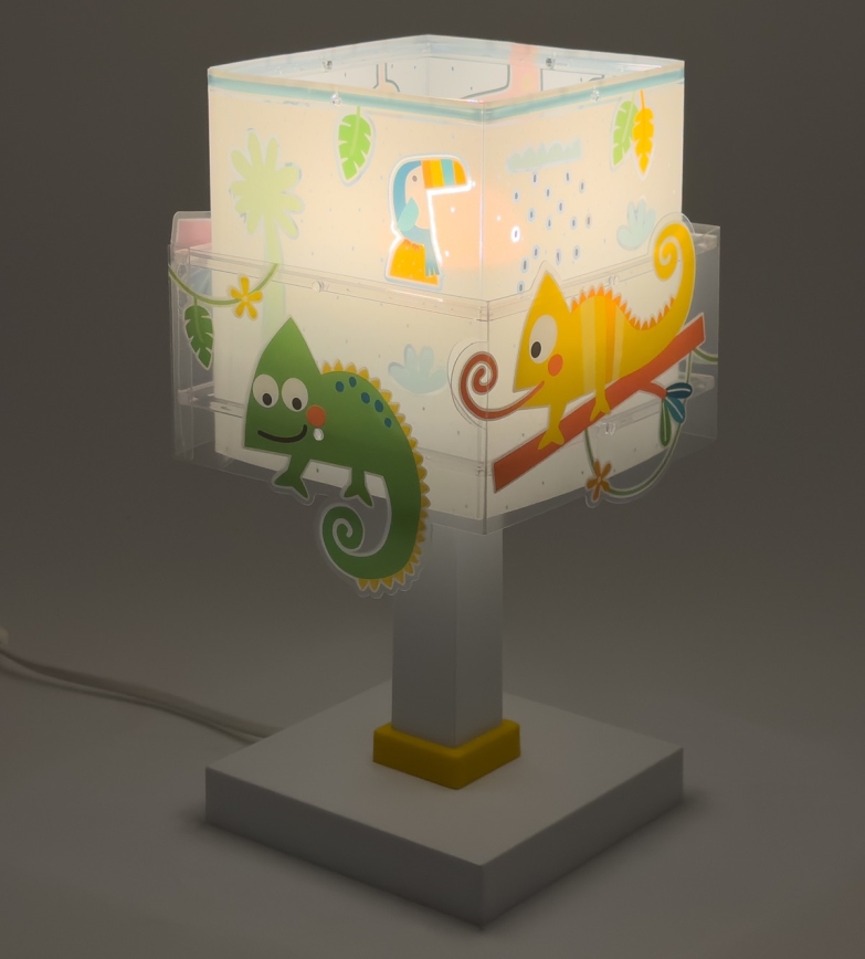 Dalber 63311N - LED otroška svetilka HAPPY JUNGLE 1xG4/4W/230V večbarvna