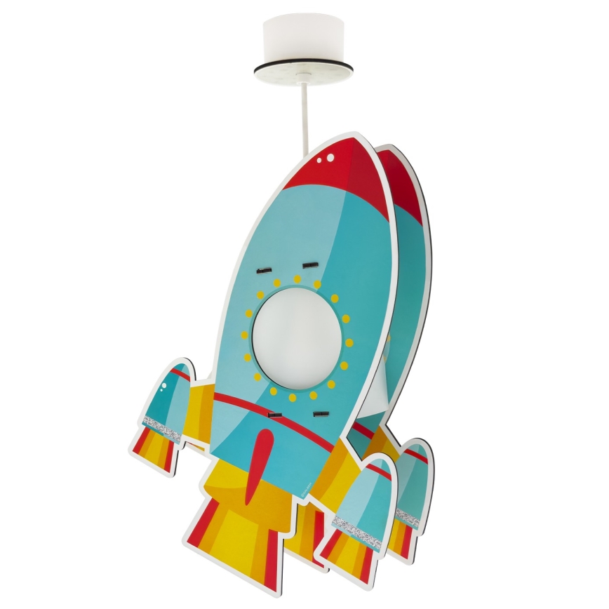 Dalber 63357 - Otroški lestenec ROCKET 1xE27/15W/230V