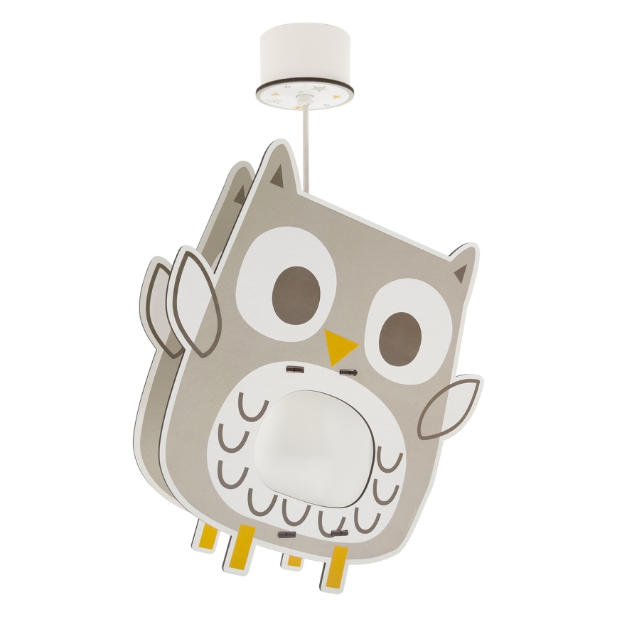 Dalber 63397 - Otroški lestenec OWL 1xE27/15W/230V