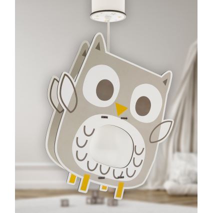 Dalber 63397 - Otroški lestenec OWL 1xE27/15W/230V