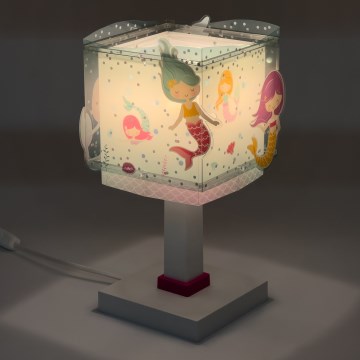 Dalber 63441N - LED otroška nočna lučka MERMAIDS 1xG4/4W/230V večbarvna