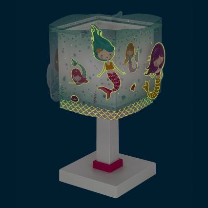 Dalber 63441N - LED otroška nočna lučka MERMAIDS 1xG4/4W/230V večbarvna