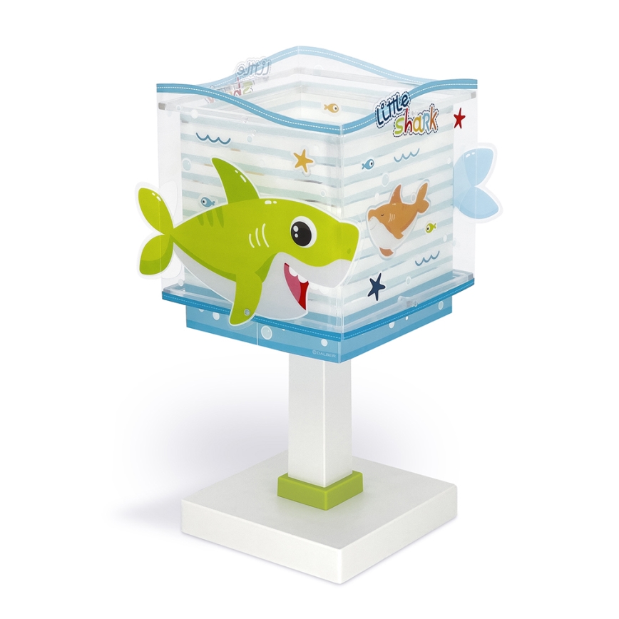 Dalber 63471 - Otroška svetilka BABY SHARK 1xE14/60W/230V