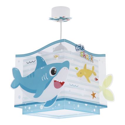 Dalber 63472 - Otroški lestenec BABY SHARK 1xE27/60W/230V