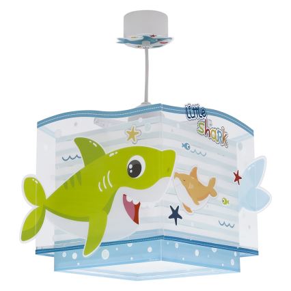 Dalber 63472 - Otroški lestenec BABY SHARK 1xE27/60W/230V