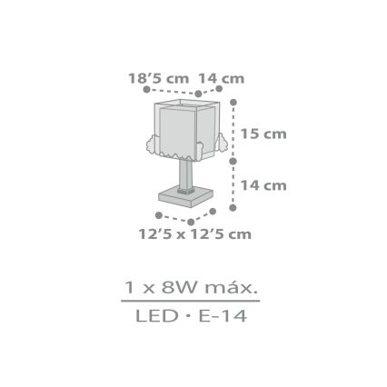 Dalber 63531N - LED otroška svetilka TRAIN 1xG4/4W/230V večbarvna