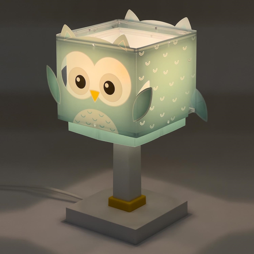 Dalber 64391 - Otroška lučka LITTLE OWL 1xE14/8W/230V