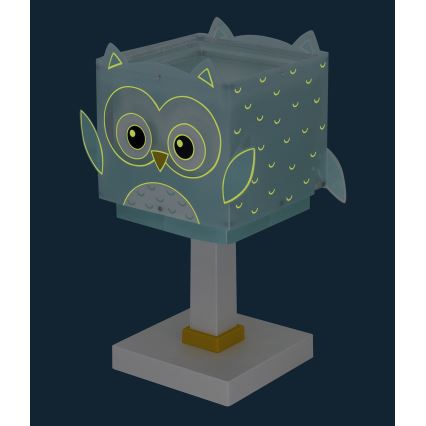Dalber 64391 - Otroška lučka LITTLE OWL 1xE14/8W/230V