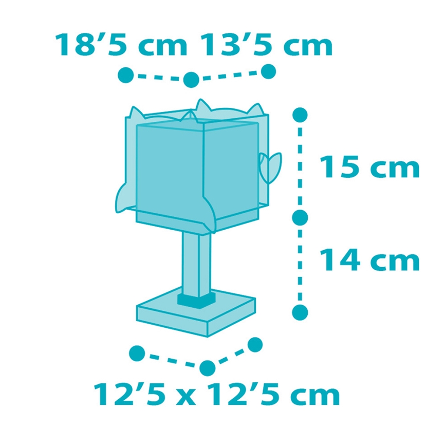 Dalber 64391 - Otroška lučka LITTLE OWL 1xE14/8W/230V