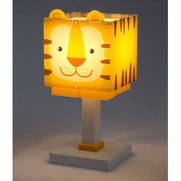 Dalber 64561N - LED otroška svetilka LITTLE TIGGER 1xG4/4W/230V, oranžna