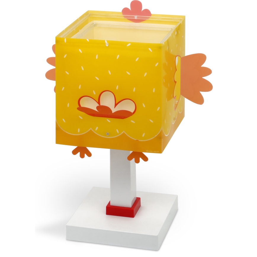 Dalber 64641 - Otroška mala svetilka LITTLE CHICKEN 1xE14/8W/230V